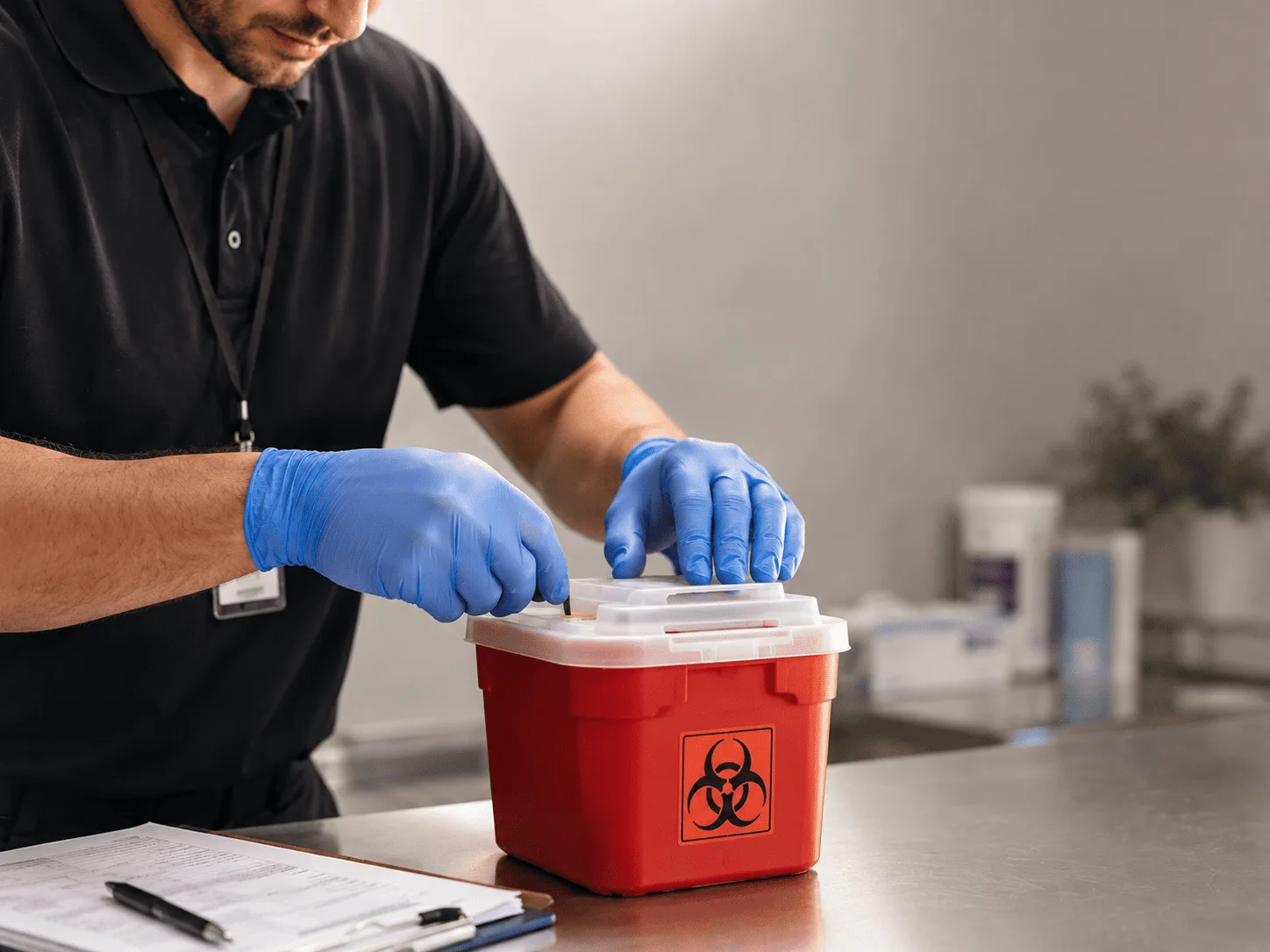 Why choose Sharps Waste Disposal in Perronville, MI